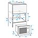 Forno Microonde MGB25332BG con Grill Capacità 25 Litri Colore Nero - Foto miniatura 2