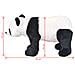 Panda in Peluche in Piedi Nero e Bianco XXL - Foto miniatura 3
