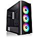 Case View 23 TG ARGB Midi Tower ATX / Micro-ATX / Mini-ITX 2 Porte USB 3.0 Colore Nero (Finestrato)  - Foto miniatura 1