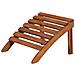 Sedia Da Giardino Adirondack Con Poggiapiedi Massello Di Acacia - Foto miniatura 7
