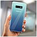 Cover + Pellicola Vetro Temperato Trasparente Samsung Galaxy S10e - Foto miniatura 4