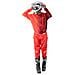 Pantaloni Motocross 2018 Gp Air Mono Rosso (28 Vita = Eu 44, Rosso) - Foto miniatura 4