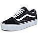 Sneakers Donna Vans Premium Vn0a3b3u Old Skool Platform Y281 Black White - Foto miniatura 6