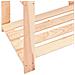 Scaffali A 3 Livelli 5 Pz 60x38x90 Cm Massello Pino Fsc 150 Kg - Foto miniatura 7