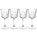 Set 4 Calici Per Vino In Vetro, Da 330 Cl Trasparente - Foto miniatura 6