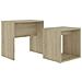 Set Tavolini Salotto Rovere Sonoma 48x30x45cm Legno Multistrato - Foto miniatura 2