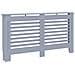 Copertura per Radiatore Antracite 152x19x81,5 cm in MDF - Foto miniatura 1