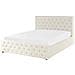 Letto Contenitore Singolo Velluto Grigio 140 X 200 Cm Amiens - Foto miniatura 8