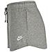 Shorts Da Donna In French Terry Grigio Taglia L Codice Cj2158-063 - Foto miniatura 5