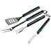 Set 3 Utensili per Barbecue con Manici in Bachelite Allungabili - Foto miniatura 1