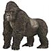 Gioco Animale Gorilla Di Montagna 8,1 Cm Abs Nero - Foto miniatura 1