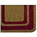 Zerbini Entrata Ingresso Casa Da Esterno Antiscivolo In Cocco Modello Riquadro 50x100 Rosso - Foto miniatura 4