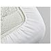 Traversa Coprimaterasso Per Letto In Spugna 100% Cotone Jacquard Made In Italy Angoli Elasticizzati Matrimoniale Bianco - Foto miniatura 5
