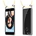 Catena Di Telefoni Cellulari Compatibile Con Huawei Nova 2 In Crema Beige - Coperchio Protettivo In Silicone Con Anelli D'argento, Cinturino In Corda E Custodia Staccabile - Foto miniatura 8