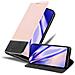 Custodia Compatibile Con Samsung Galaxy A31 In Oro Rosato Nero - Coperchio Protettiva Con Chiusura Magnetica, Funzione Stand E Tasca Per Le Carte - Foto miniatura 1