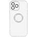 Cover Silicone Iphone 14 Pro Trasparente Bordo Traslucido - Foto miniatura 1