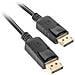Cavo Displayport 1.2 Maschio A Displayport 1.2 Maschio 3m 4k Nero Ca-dpdp-10cc-0030-bk - Foto miniatura 1