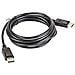Cavo Displayport 1.2 Maschio A Displayport 1.2 Maschio 3m 4k Nero Ca-dpdp-10cc-0030-bk - Foto miniatura 7