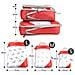 Set Organizer Per Valigie - Cubi Di Imballaggio Per Valigia / Set Di 3 Pz Grey - Foto miniatura 5