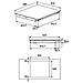Piano Cottura HII64200FMTW a Induzione 4 Zone Cottura da 58 cm Colore Bianco - Foto miniatura 3