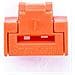 Nl03p1or Clip Sicura Bloccaporte Rj-45 Arancione 12 Pz - Foto miniatura 3