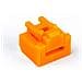 Nl03p1or Clip Sicura Bloccaporte Rj-45 Arancione 12 Pz - Foto miniatura 1