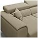 Fusion Divano 3 Sedute In Tessuto Smacchiabile T05 Cammello - Foto miniatura 3