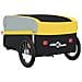 Rimorchio Da Bici Nero E Giallo 45 Kg In Ferro - Foto miniatura 3