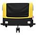 Rimorchio Da Bici Nero E Giallo 45 Kg In Ferro - Foto miniatura 6
