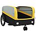 Rimorchio Da Bici Nero E Giallo 45 Kg In Ferro - Foto miniatura 8