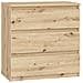 Cassettiera Chelsea 3 Cassetti - 77,2 X 42 X 79,9 Cm - Rovere Artigianale - Foto miniatura 1