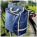 Sacca Borsa Posteriore Porta Oggetti Bicicletta Catarifrangente con Manico Blu - Foto miniatura 1