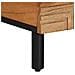 Tavolino da Salotto 80x50x40 cm Legno Massello di Acacia - Foto miniatura 5