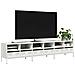 Mobile Tv Bianco 202x39x43,5 Cm In Acciaio Laminato A Freddo - Foto miniatura 1