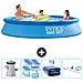 Piscina Fuori Terra - In Giro - 305x305x61 Cm - Blu - Include Accessori Coordinati Cb90 - Foto miniatura 1