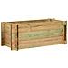 Fioriera Giardino Letto Vegetale In Legno Pino Impregnato 80 Cm - Foto miniatura 2