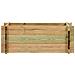 Fioriera Giardino Letto Vegetale In Legno Pino Impregnato 80 Cm - Foto miniatura 1