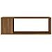 Mobile Tv Rovere Marrone 100x24x32 Cm In Legno Multistrato - Foto miniatura 4