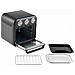 JEFR1816 friggitrice 16 L Superficie piana 1400 W Friggitrice ad aria calda Nero - Foto miniatura 6