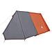 Tenda da Campeggio 3 Persone Grigio e Arancione Impermeabile - Foto miniatura 4