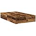 Struttura Letto con Contenitore in Legno Invecchiato 120x190 cm - Foto miniatura 8