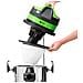 EOLO Aspirapolvere LP31 PLUS INOX GT V6 Aspirasolidi Aspiratutto Fuliggine Cenere Calda Accessori Aspiratore Professionale Elettrico Pulizia Superfici Portatile Garanzia 5 Made in Italy Anni A++ - Foto miniatura 3