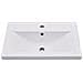 Set Mobili da Bagno 2 pz in Ceramica e Legno Multistrato - Foto miniatura 7