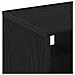 Tavolo laterale Rovere nero 50 x 30 x 50 cm Legno multistrato - Foto miniatura 8