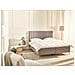 Divano Letto Con Contenitore Tessuto Officer 180 X 200 Cm Tortora - Foto miniatura 1