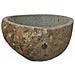 Lavabo Grigio chiaro (30-37) x (25-30) x 12 cm Pietra di Fiume - Foto miniatura 6