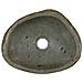 Lavabo Grigio chiaro (30-37) x (25-30) x 12 cm Pietra di Fiume - Foto miniatura 7