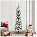 Albero di Natale artificiale con 300 LED Bianco 210 cm - Foto miniatura 2