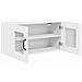 Pensile cucina Bianco Lucido 80 x 31 x 40 cm Legno multistrato - Foto miniatura 5