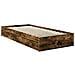 Letto con Contenitore con testiera Grigio cemento 75 x 190 cm - Foto miniatura 6